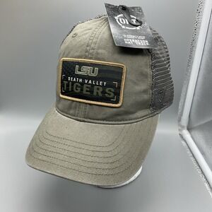 NEW LSU Tigers Football "Death Valley" NCAA Official Licensed Cap Hat Adjustable